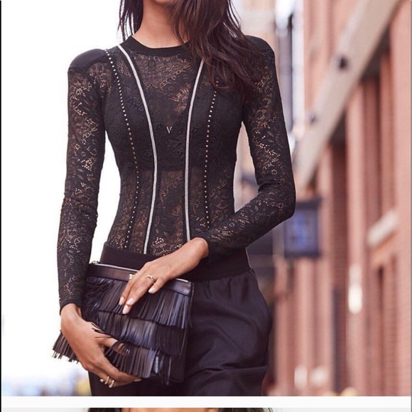 Victoria’s Secret Very Lace Sexy BODYSUIT NEW - Picture 5 of 7